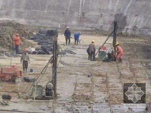 阿拉尔我公司承建北京房山区水池地基注浆加固工程